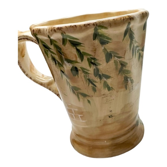 Hand Painted Rue de Paris Coffee Mug Cup Planter - Picture 5 of 9